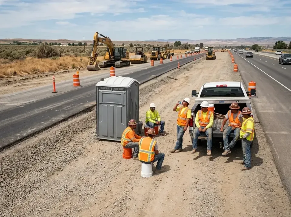 highway-road-construction-crew-007 — frequently asked questions, Porta Potty and Restroom Rentals in Los Osos, CA